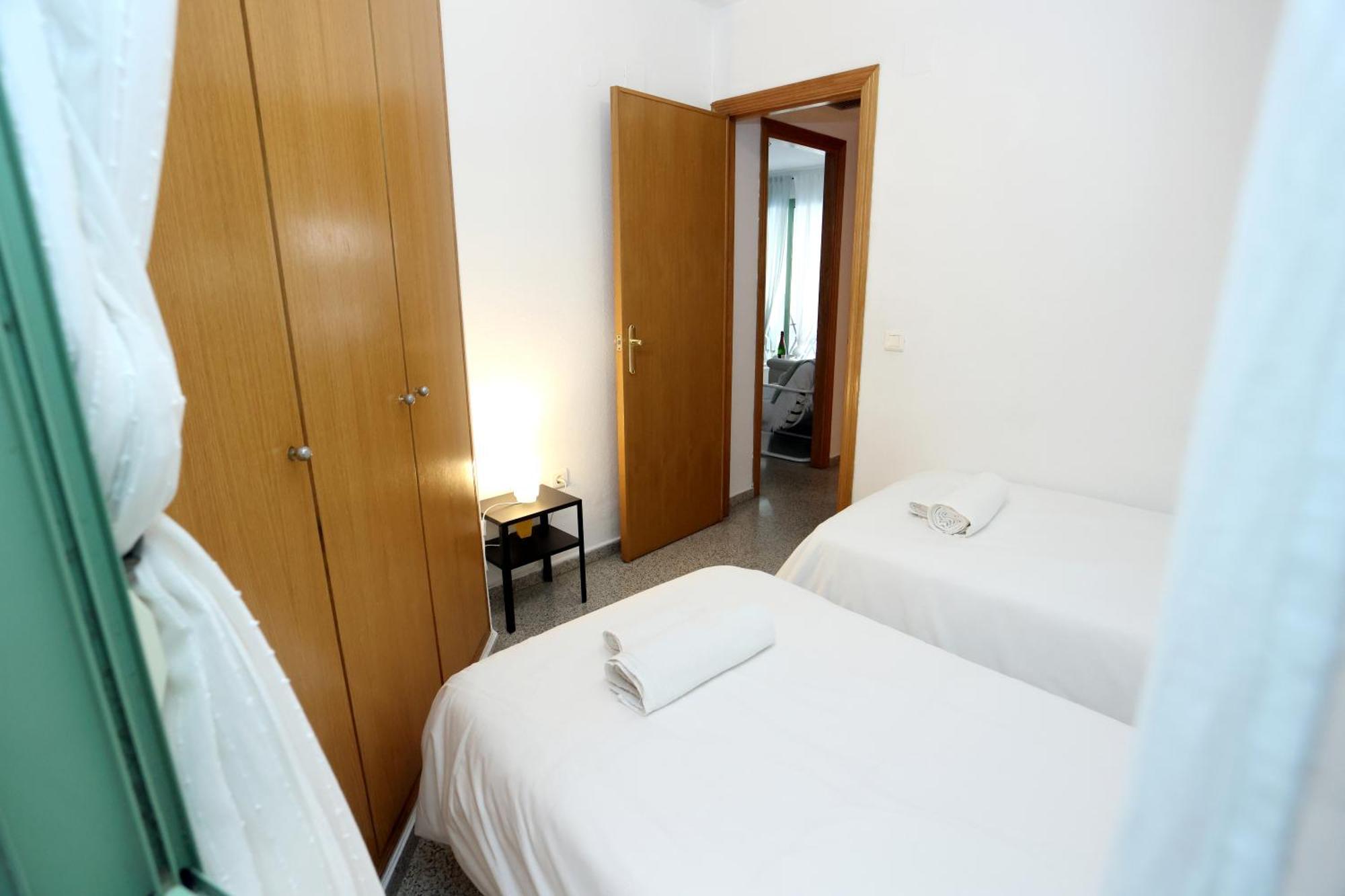 Apartamento Dos Habitaciones Primera Linea De Playa Валенсия Экстерьер фото
