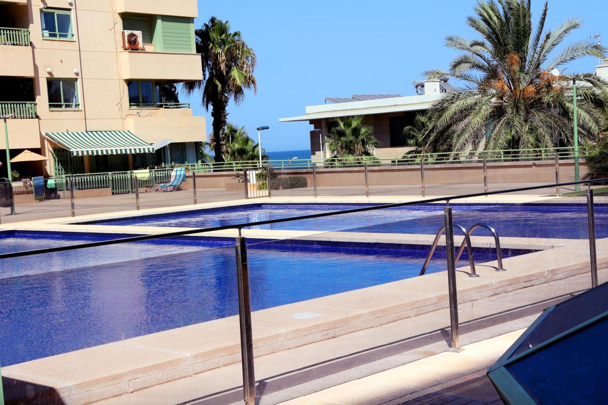 Apartamento Dos Habitaciones Primera Linea De Playa Валенсия Экстерьер фото